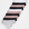 Anna Field Shannon 10 Pack Brief - Slip - Pink/Grey
