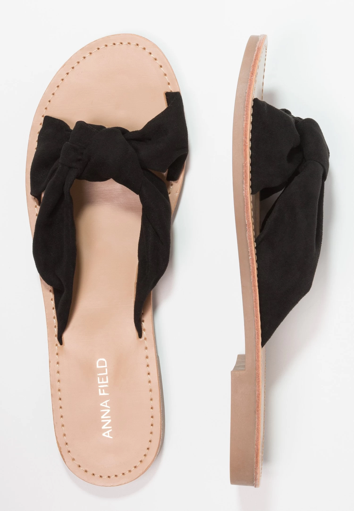 Anna Field Mules - Black – Image 3
