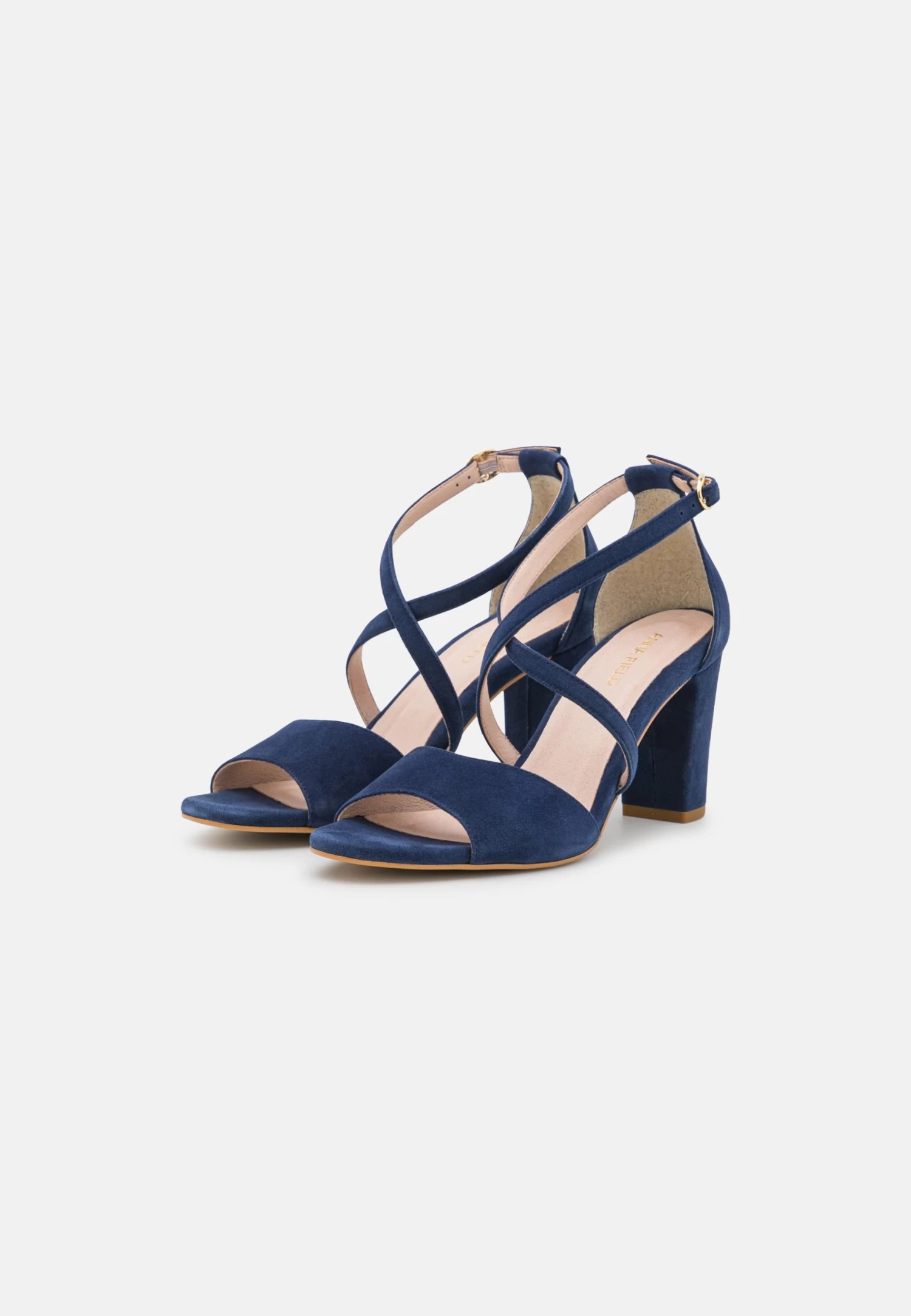 Anna Field Leather - Sandales À Talons Hauts - Dark Blue – Image 3