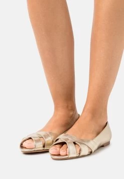 Anna Field Ballerines À Bout Ouvert - Gold