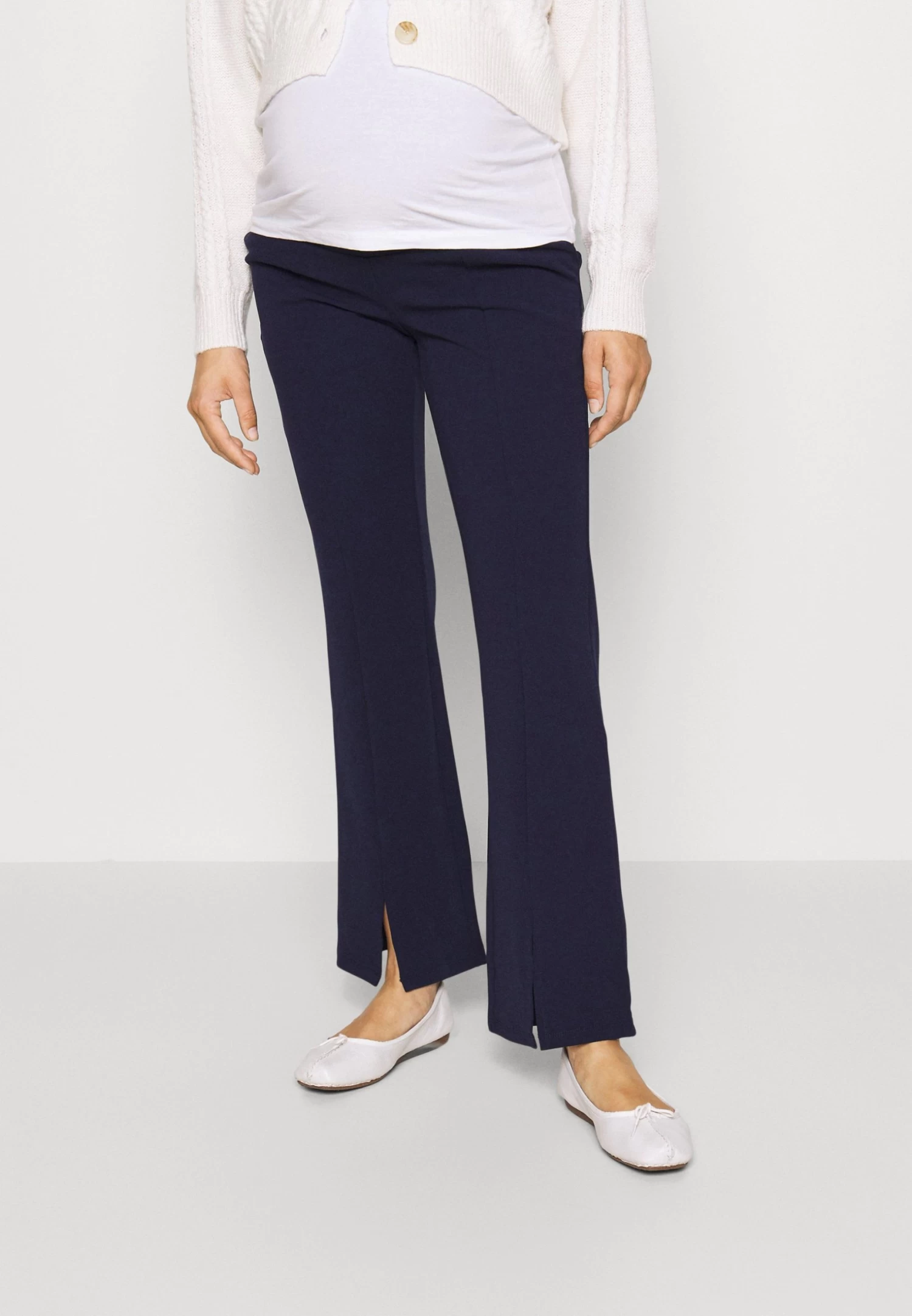 Maternity Business Flare - Pantalon De SurvĂȘtement - Dark Blue