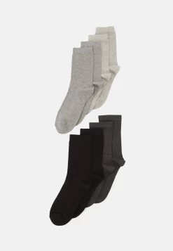 Anna Field 8 Pack - Chaussettes - Grey, Black