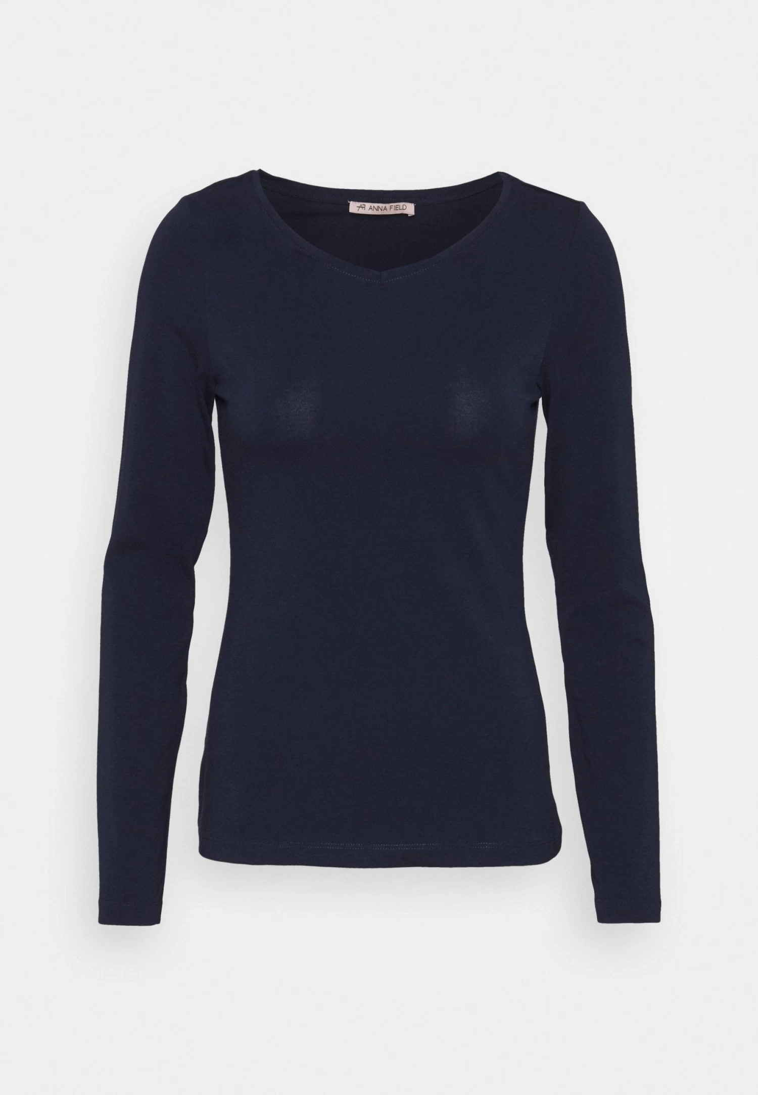 Anna Field 2 Pack - T-Shirt À Manches Longues - Dark Blue/Mottled Light Grey – Image 2