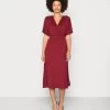 Anna Field Robe En Jersey - Bordeaux