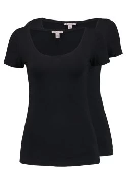 Anna Field 2 Pack - T-Shirt Basique - Black