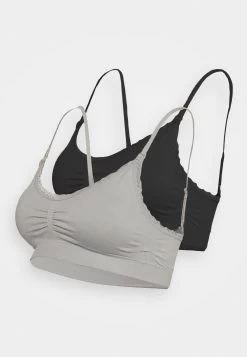Anna Field Maternity Seamless Bra 2 Pack - Brassière - Grey/Black
