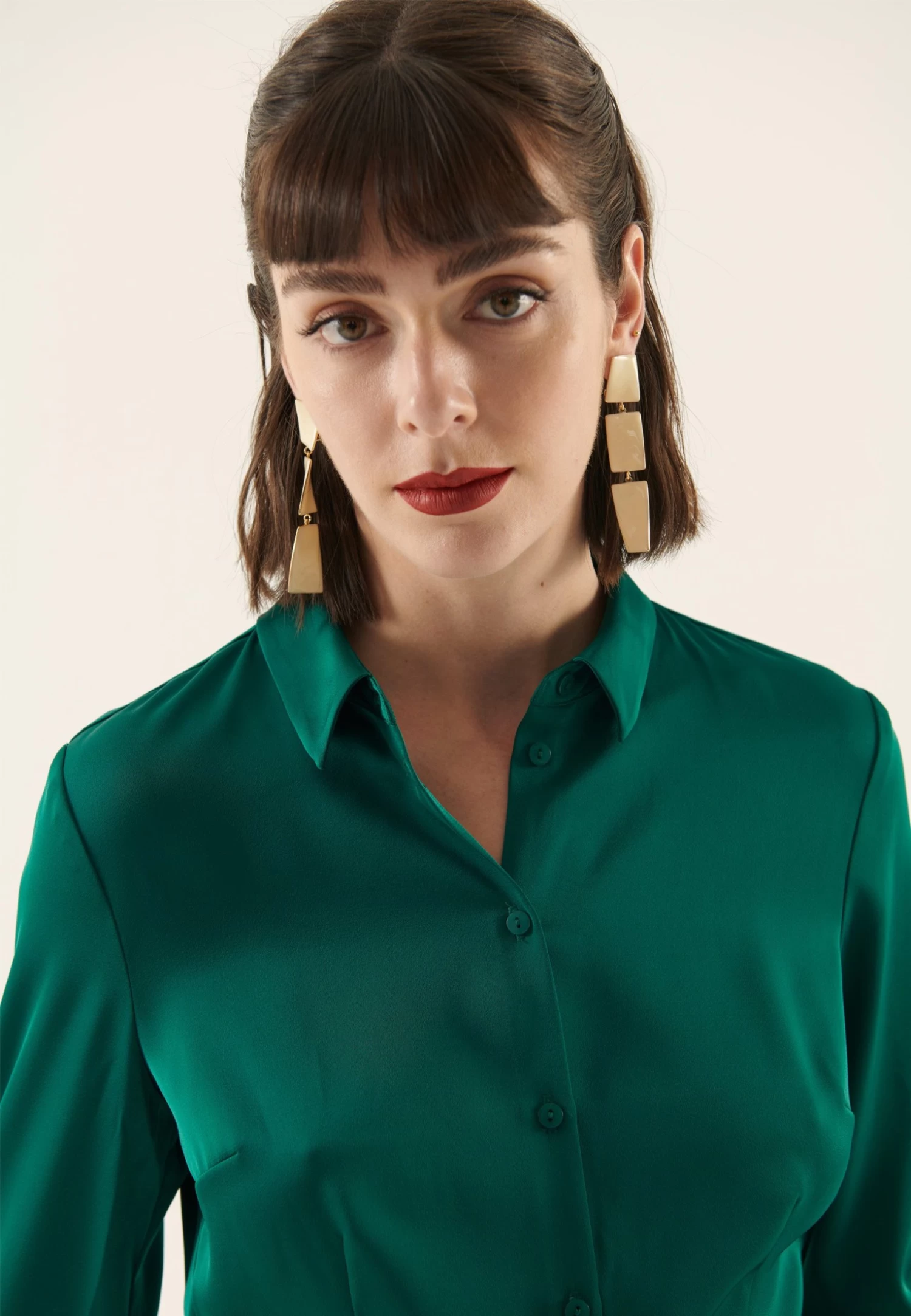 Anna Field Chemisier - Dark Green – Image 6