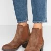 Anna Field Boots À Talons - Cognac