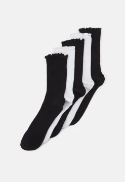 Anna Field 5 Pack - Chaussettes - Black/White