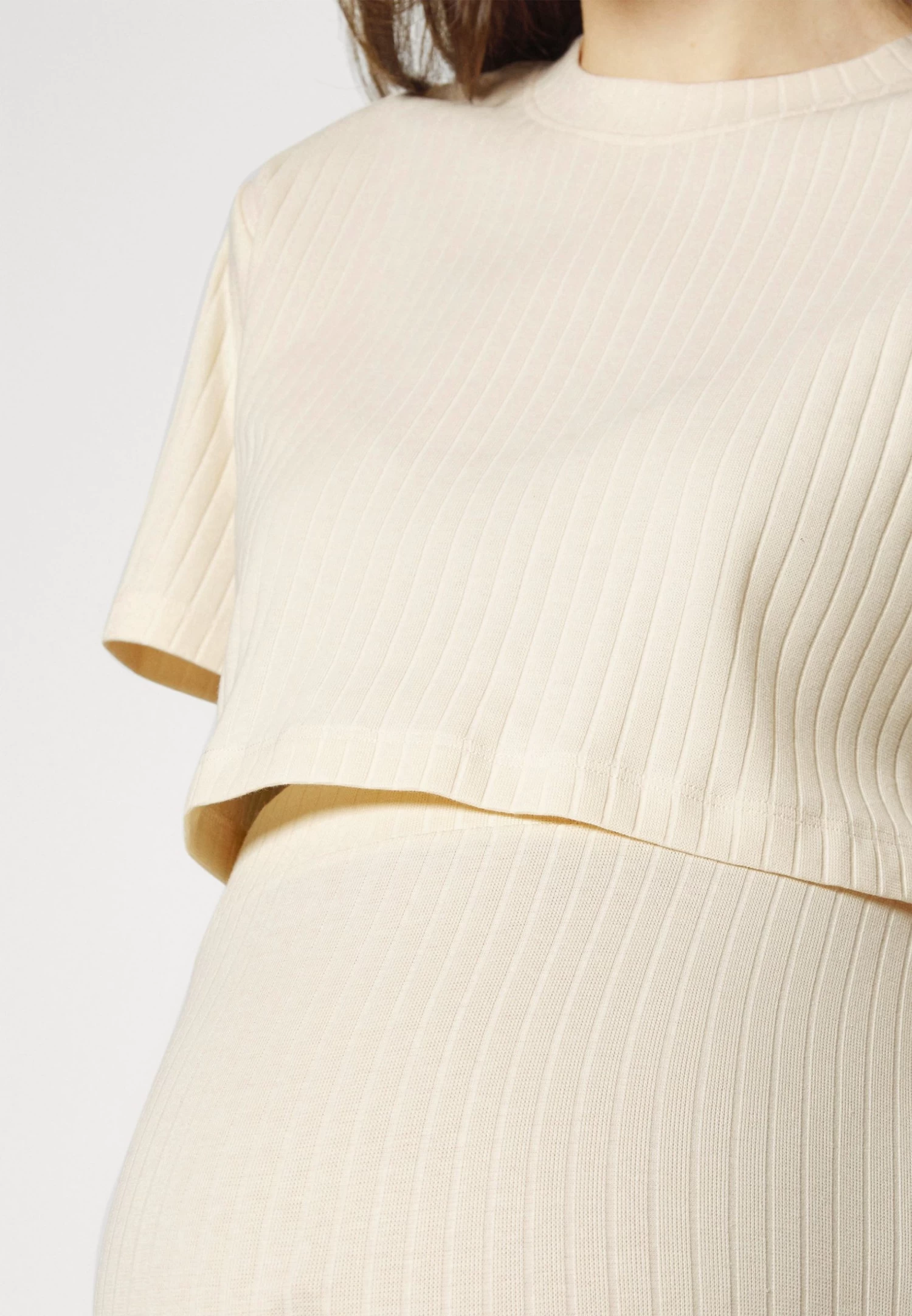 Top Skirt Set - Jupe Crayon - 003 - Off-White – Image 6