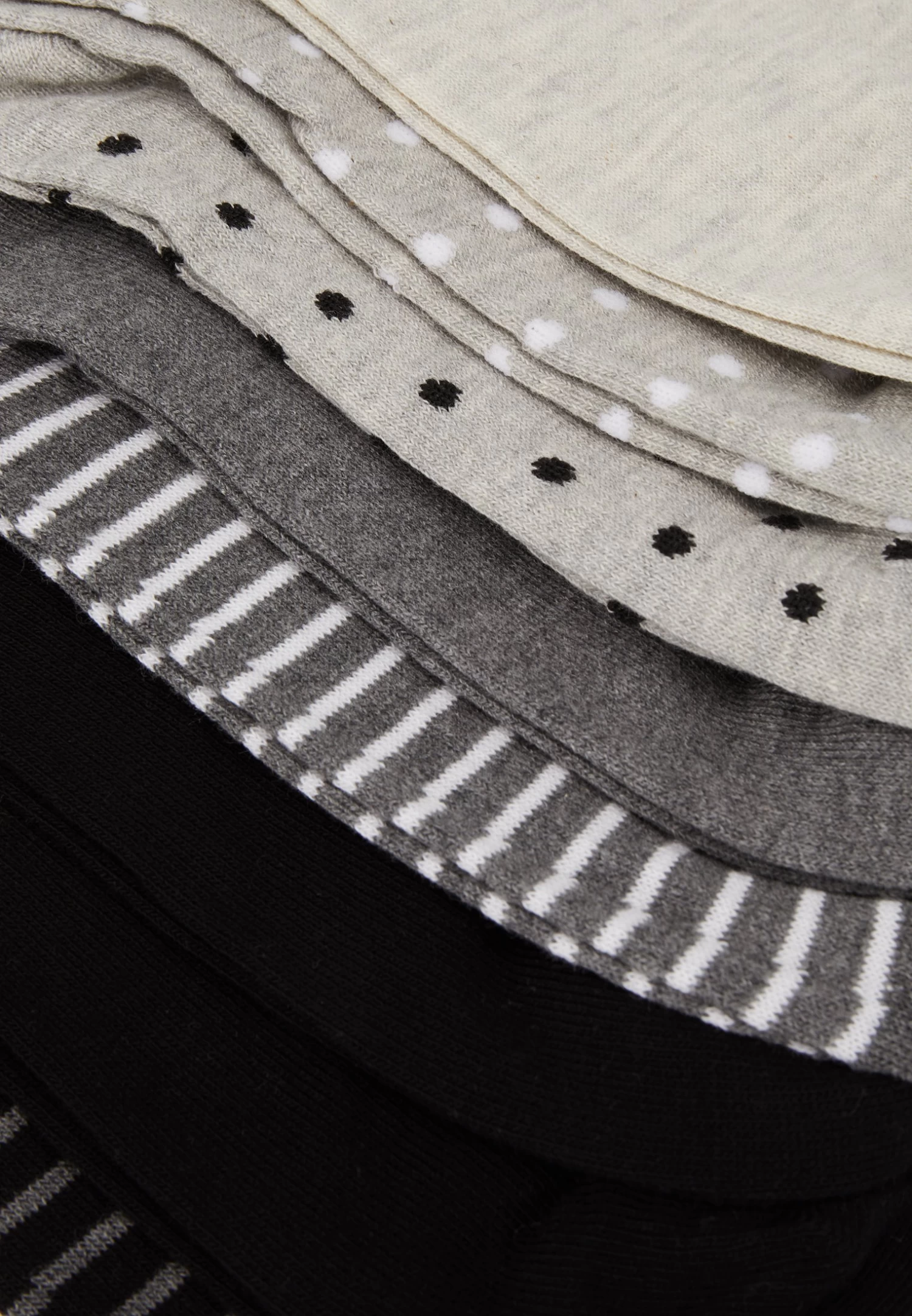 Anna Field 8Pp Spot Stripe - Chaussettes - Grey â Image 3