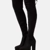 Anna Field Bottes À Plateau - Black