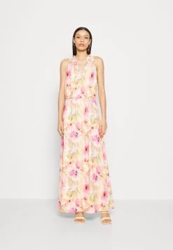 Anna Field Robe Longue - White/Pink