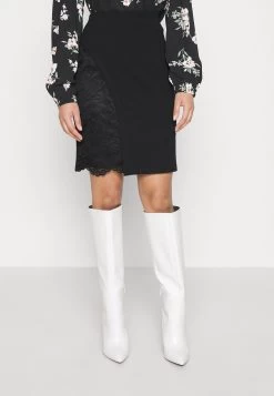 Panel Asymmetric - Minijupe - Black