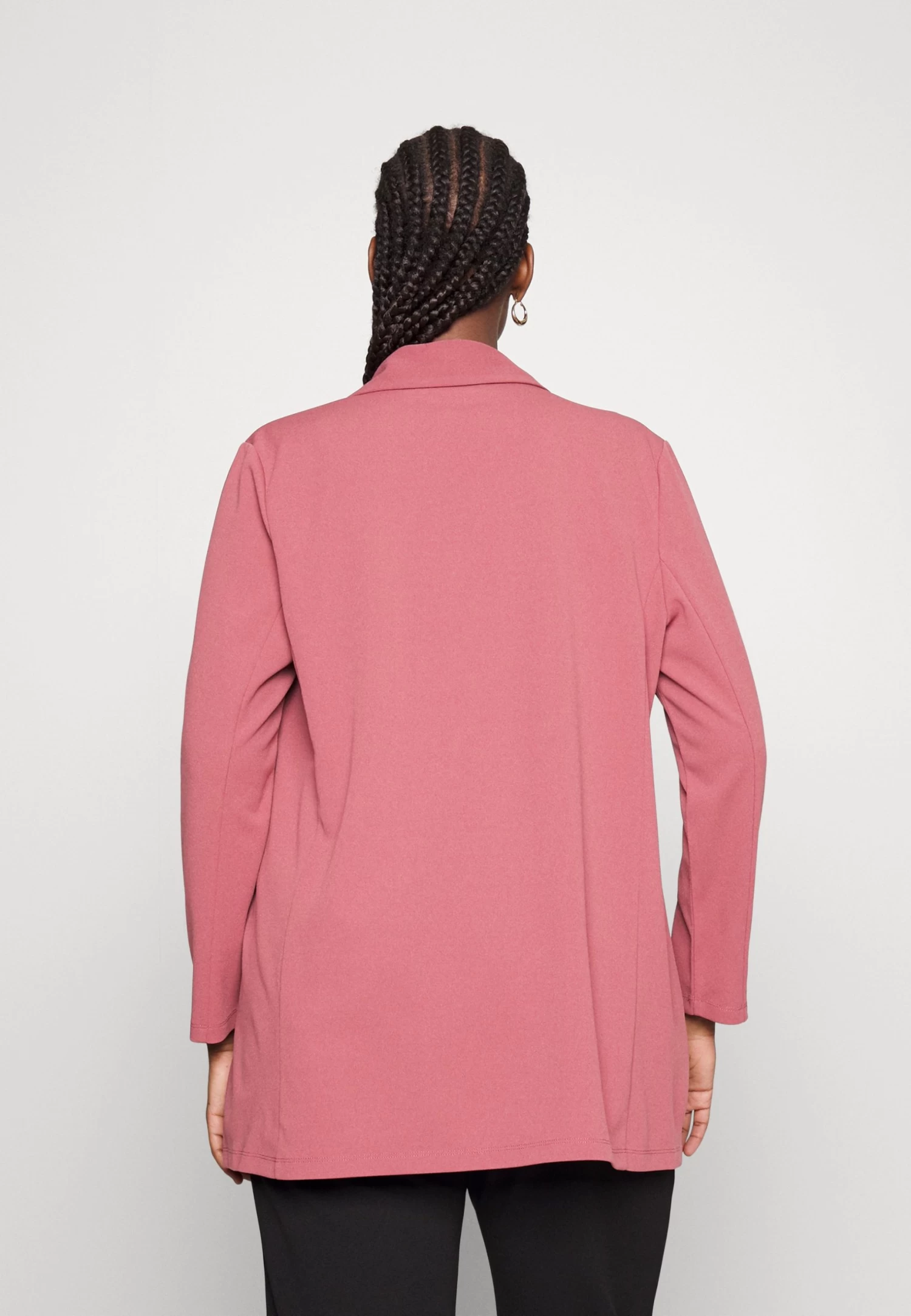 Manteau Court - Rose – Image 3