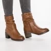 Anna Field Winter Boot - Bottines - Cognac