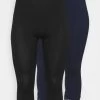 2 Pack - Legging - Black/Dark Blue