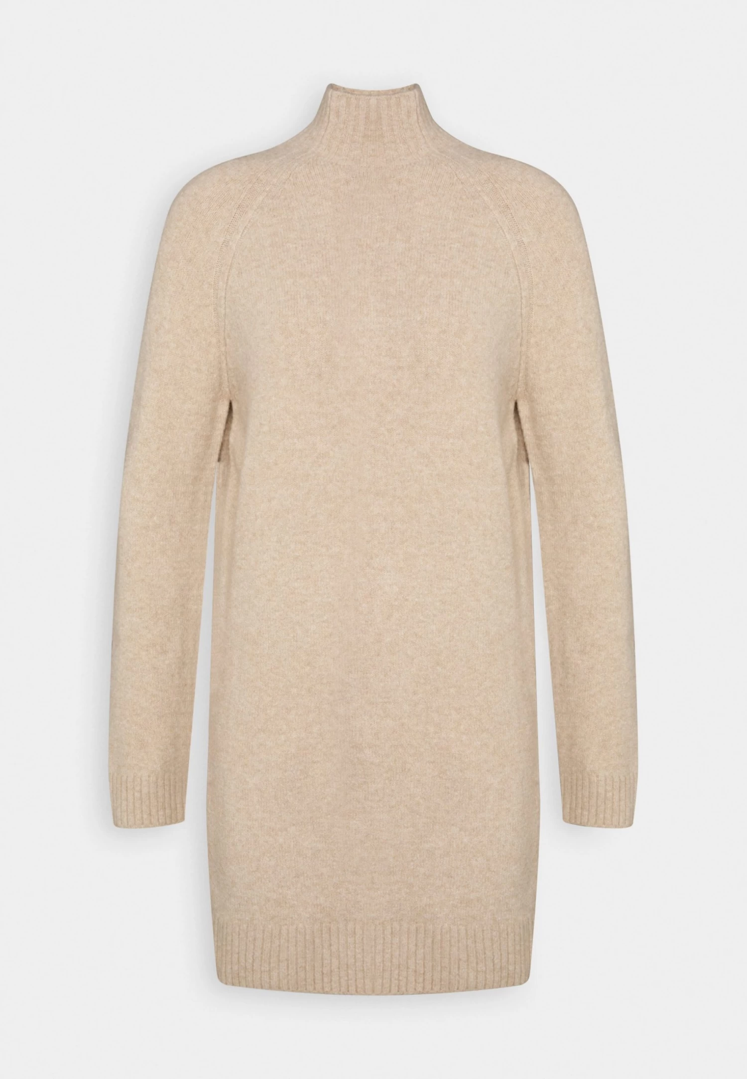 Anna Field Perkin Ausschnitt Mini Strickkleid - Robe Fourreau - Camel – Image 4