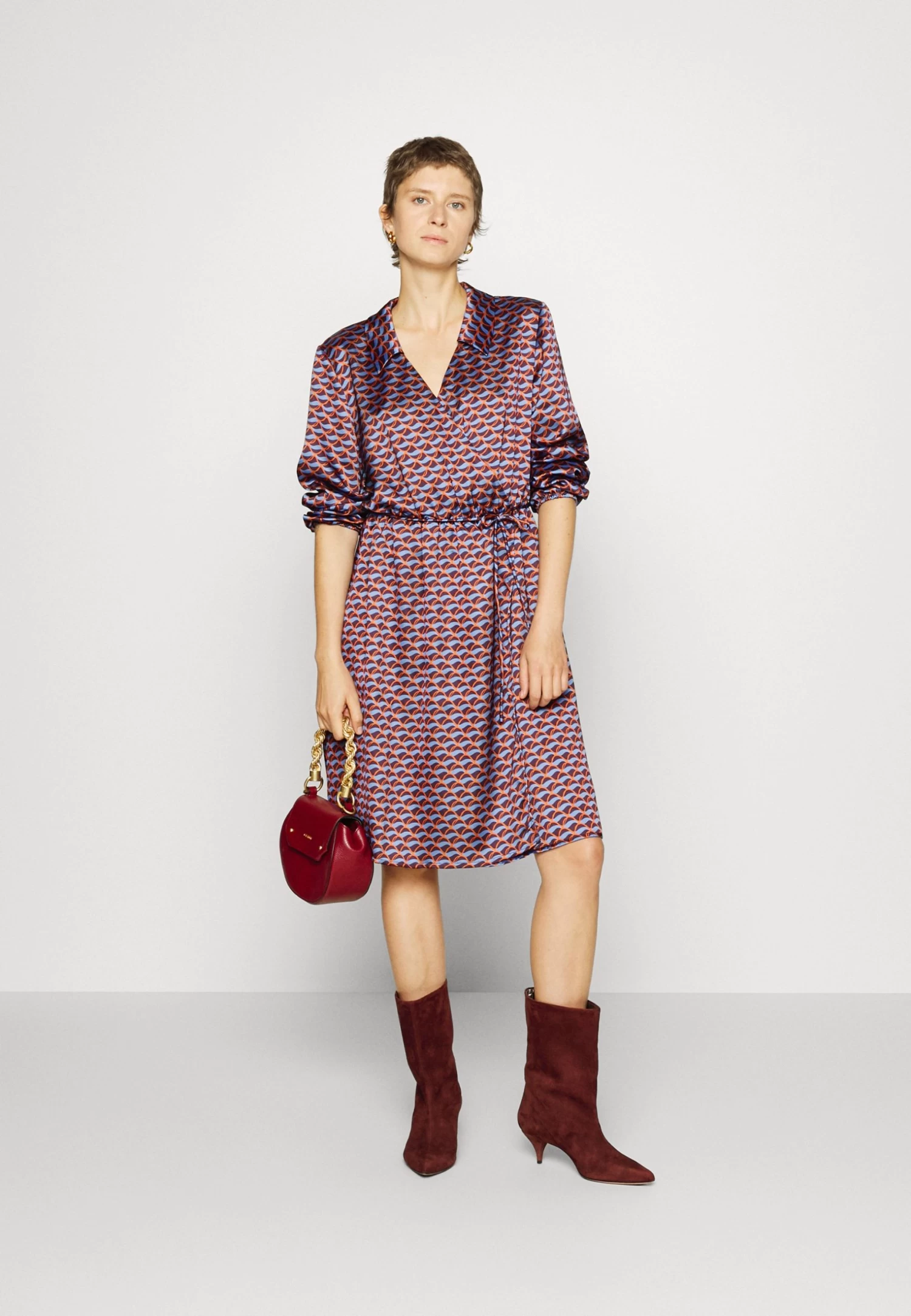 Anna Field Robe De Soirée - Purple/Orange/Multi Coloured – Image 2