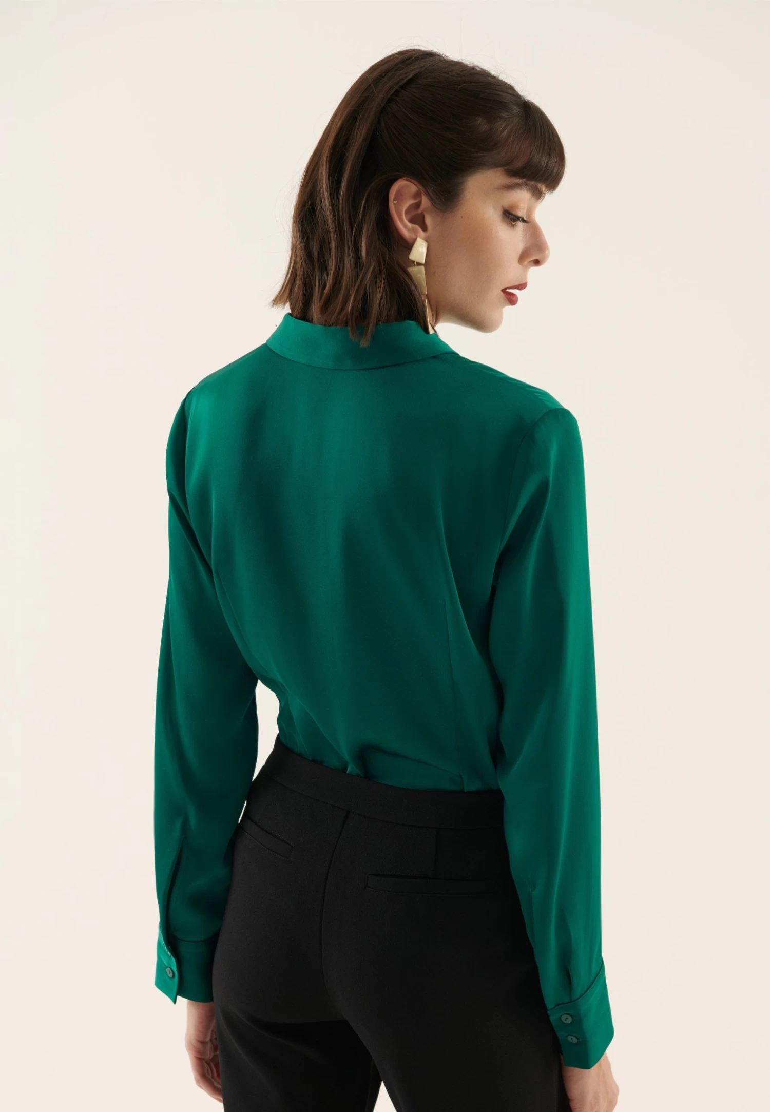 Anna Field Chemisier - Dark Green – Image 3