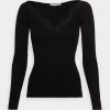 Anna Field Lace - Pullover - Black