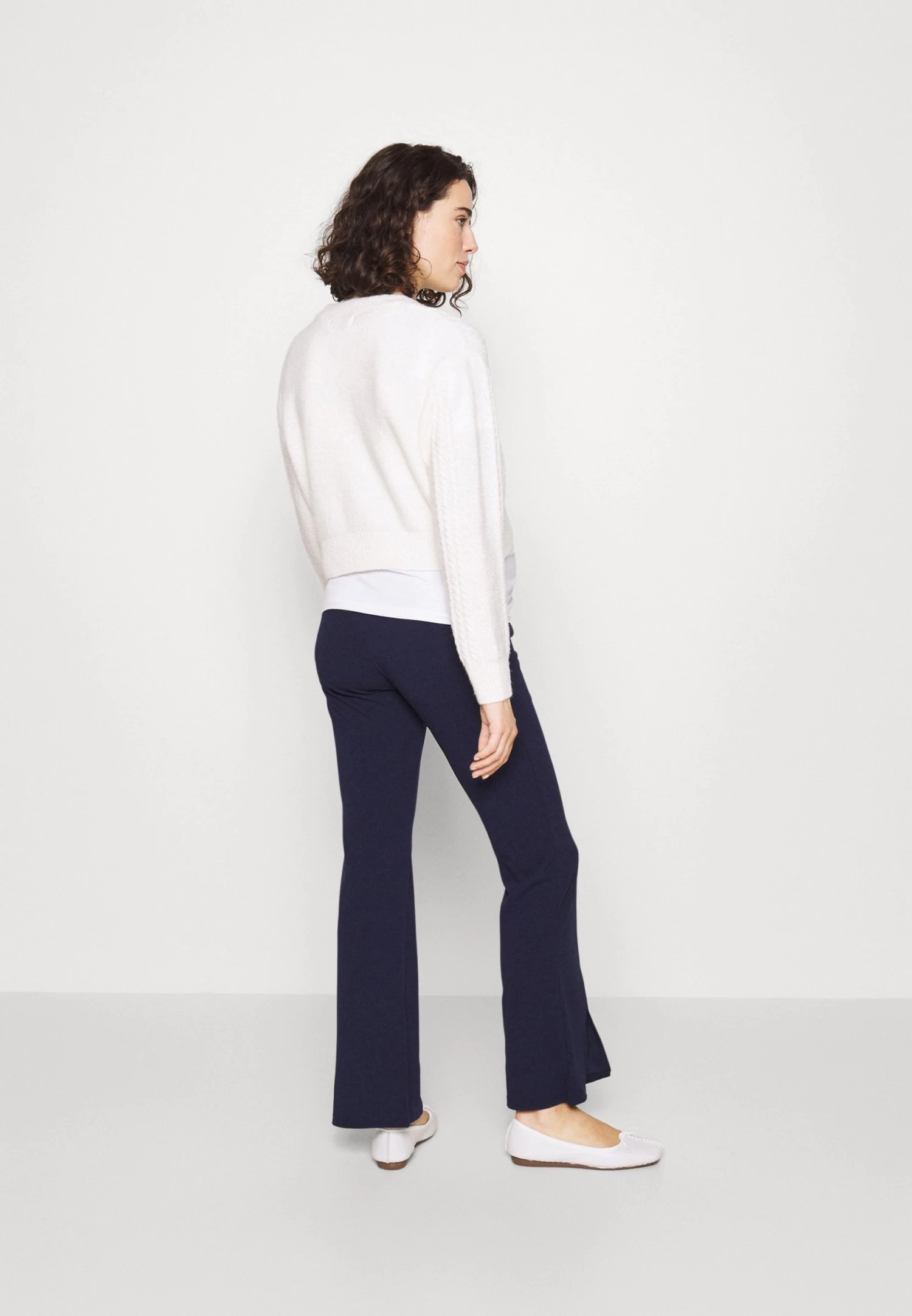 Maternity Business Flare - Pantalon De SurvĂȘtement - Dark Blue â Image 3