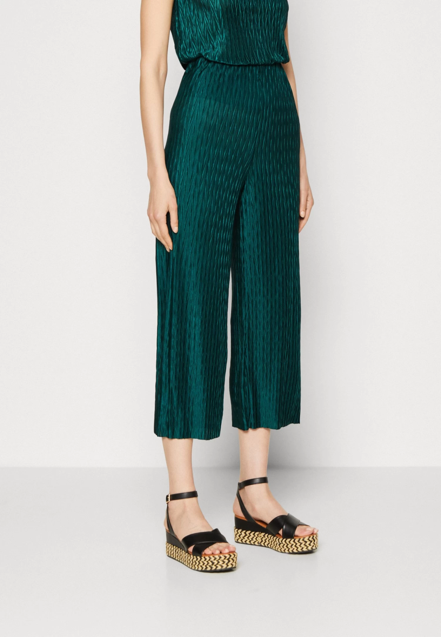 Anna Field Pantalon Classique - Dark Green