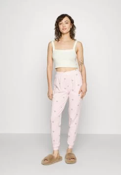 Anna Field 2 Pack - Bas De Pyjama - Pink/Grey