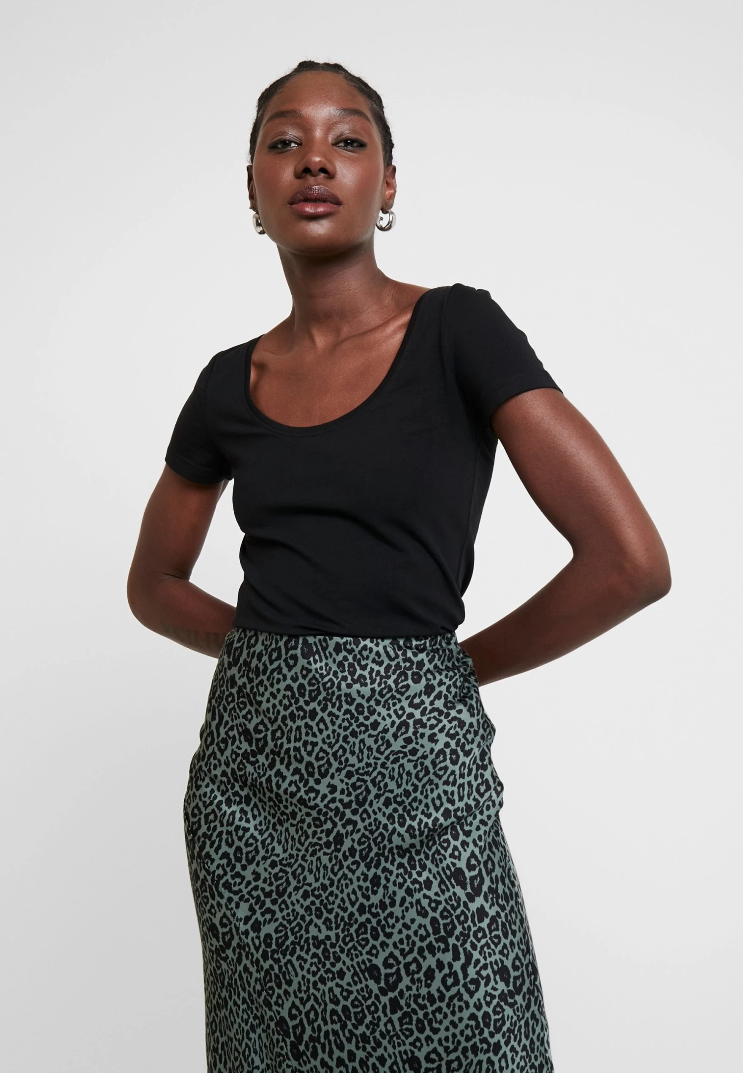 Anna Field 2 Pack - T-Shirt Basique - Black – Image 3